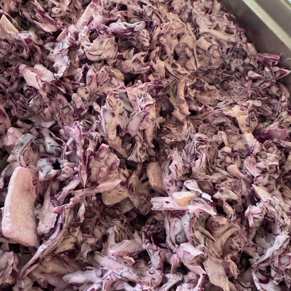 אוכל מוכן לקחת לשבת, כרוב סגול